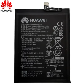 Original 4000 mah HB446486ECW Mobilnega Telefona Baterije Za Huawei P20 lite (2019) / P Smart Z STK 