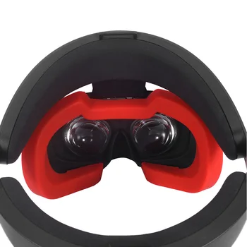 VR Slušalke Silikonski Dihanje Lahki Mehko Oči Kritje Prenosni Nadomestne Dele Obraza Pad Udobno za Oculus Rift S