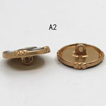 10pcs/veliko kovinski gumbi, multi-color in pisane gumbi, primerni za zunanja oblačila prtljage zapestnica DIY Šivanje gumbov (A01)