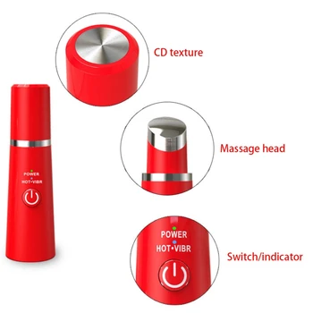 Odstranite Očesne Torbe Massager Električni Vibracijska Konstantno Temperaturo Anti Aging Odstrani Podočnjake Gubam Odstranitev Instrument