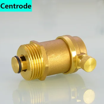 Medenina samodejno izpušni ventil 1/2 palca 3/4 inch 1 cm ogrevanje in klimatizacijo vode iz pipe cevi prezračevalni ventil DN15DN20DN25