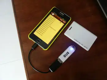 RFID kartic EM4100 chip Reader 125Khz Ključ USB Senzor Bližine
