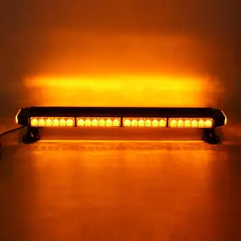 Univerzalni 54 LED Rumena Prometa Svetovalec Dvojni Stranski Strobe Flash Lučka Lučka Opozorilo v Vrstici Fl=utripa Singal Lahka Nepremočljiva