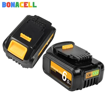 Bonacell 18V 6.0 Ah DCB205 Zamenjavo Baterije 20V Litijeva Baterija za Dewalt DCB200 DCB201 DCB203 DCB204 DCB205 DCB206 DCB207
