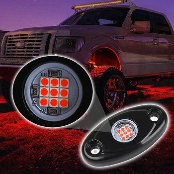 4 Stroki LED Rock Luči Komplet Nepremočljiva Underglow LED Neon Pot Ploščad Luči za Jeep Tovornjak ATV Raptor Offroad Čoln