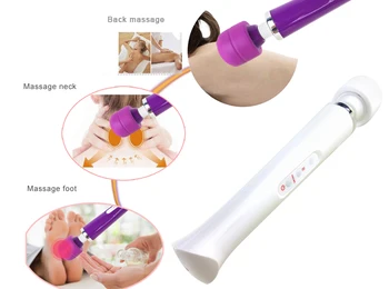 Veliko Čarobno Palico, Vibratorji za ženske, USB Charge Big AV Palico Ženski G Spot Massager Klitoris Stimulator za Odrasle Sex Igrače za Ženske