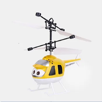 Mini Indukcijske RC brnenje Infrardeči Senzor Helikopter Elektronski letalo Quadcopter Model Začasno Risanka dron darilo Otroci igrače