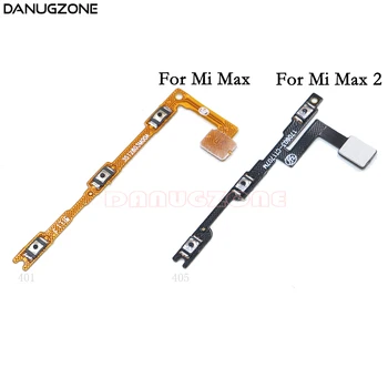 30PCS/Veliko Za Xiaomi Mi Max 2 Max2 Gumb za Vklop Stikalo Za vklop / Izklop & Volume Gumb Flex Kabel