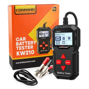 NOVO！ KONNWEI KW210 Samodejno Smart 12V Akumulator Tester Samodejno Baterije Analyzer 100 do 2000CCA ob zagonu Akumulator Tester 7788