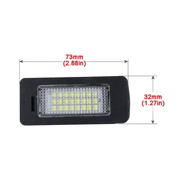 2PCS za bmw LED številko registrske tablice svetloba svetilke Luces auto razsvetljava za BMW E39 M5 E70 E71 X5 X6 E60 M5 E90 E92 E93 M3 accessor