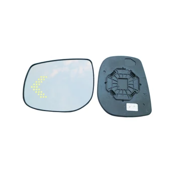 2PCS/Set Avto Široko Polje Blue Light Anti-Slepi Rearview Mirror Z LED Luči Za Subaru Gozdar 2019 2020 2021 Dodatki