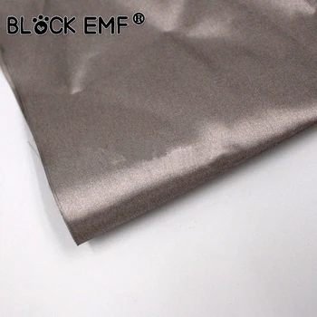 Sevanje dokaz tkanine prevodni krpo RFID zaščita materialov zavesa svetlobe, srebrna vlakna žice antimagnetic