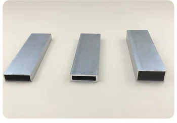 Povezavo po meri,Aluminij zlitine kvadratnih cevi profil,20x10mm, 30x10mm, 40x10mm in 50x10mm debeline 1mm , 50 cm,in svečke