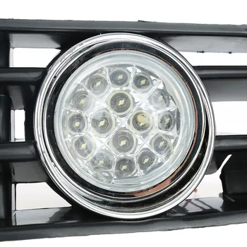 Sprednji Spodnji Odbijač Žar LED Luči za Meglo X Lučka Napeljave Pas za VW 99-04 Avto-styling Luz de nevoeiro