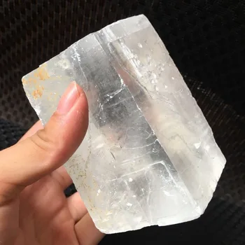 500g Naravni velikosti kvadratnih apnenčastega kamenja Islandija spar Quartz Crystal Rock Energije, Mineralnih Vzorec Zdravljenja