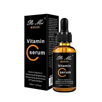 Vitamin C20 Obraz Serum za Beljenje Osvetlitev Vlažilne Anti Acne Proti Staranju, Zmanjšuje Starostne pege anti Pege Temno Zbledi