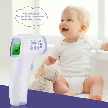 Multifunkcijski Infrardeči Termometer Medicinske Ušesni Termometer Za Odrasle Baby Telo Digitalni Vročina Termometer Visoke Natančnosti