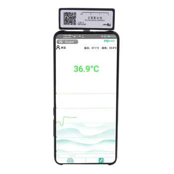Mobilni Telefon Infrardeči Termometer Toplotne Porbe Podporo za Slike, Snemanje Za Tip-C OTG z APP