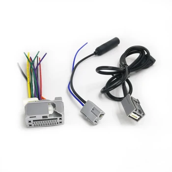 Biurlink avtoradio USB Adapter Antena, Napeljava, Pas, Kabel Za Mitsubishi Honda Stereo