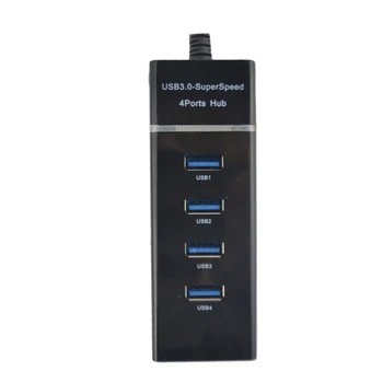 4 Ports USB 3.0 HUB Razdelilnik s Super Hitrosti Prenosa Mera za PS4 / SLIM/PRO/XBOXONE Slim Združljiv Z USB 2.0 & 1.1