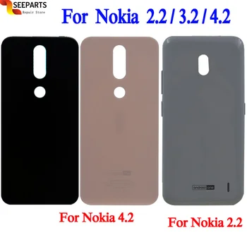 NOV Pokrov Baterije Za Nokia 2.2 Zadaj Stanovanj Nazaj Ohišje Za Nokia 4.2 Pokrovček Baterije Zamenjava Za Nokia 3.2 Zadnji Pokrovček