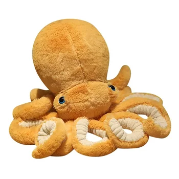 Razvejeno Resničnem Življenju Velike Hobotnice Lutko lignji Plišastih Igrač Sipe Blazino Morsko Dno Živali Ustvarjalne Realne Darilo