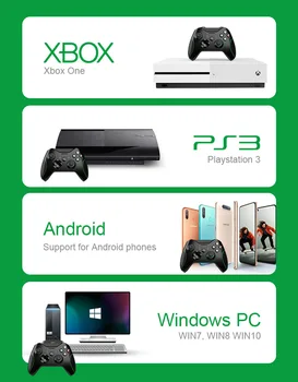NOVE 2,4 G Brezžični Gamepad Brezžični Krmilnik za Igre bluetooth Palčko Za Xbox En/PS3/Android Telefon/PC/TV Box