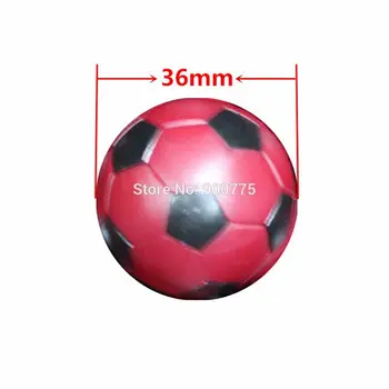 Foosball kroglice 36 mm Rdeča babyfoot Mizi Foosball žogice za Namizni nogomet, kroglice, Mini nogometno žogo 24g/kos namizni nogomet