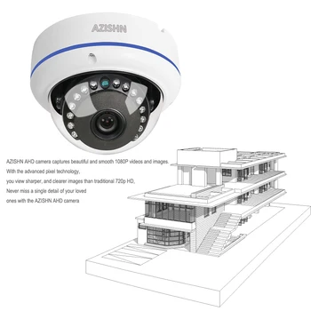 Vandalproof Anti-Vandal AHD Fotoaparat 1080P VideoCamera 25M Night Vision CCTV Kamere na Prostem Nepremočljiva Varnostne Kamere