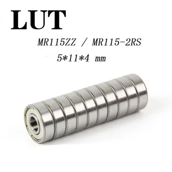 50pcs/veliko MR115ZZ MR115 2RS ABEC-3 MR115RS MR115 G. 115 nosijo MR115Z globoko groove kroglični ležaj 5x11x4mm miniaturni ležaj
