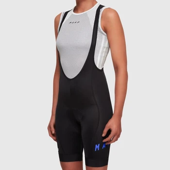 Ekipa MAAP Cestno kolo kolesarjenje bib hlače ženske 2019 vrhunska kolesarska oblačila dnu Šport poliester hlače z Lycra gel blazinico