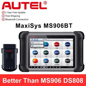 AUTEL MaxiSYS MS906BT OBD2 OE Ravni Auto Diagnostične Kode Bralci ECU Kodiranje