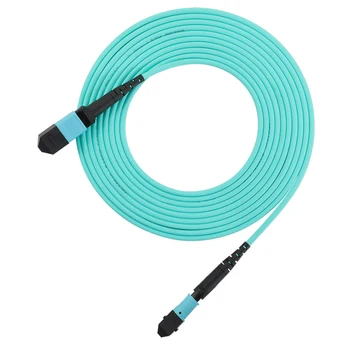 12 jeder OM3 MPO Optični Patch Kabel UPC 1/2/3/5/10m skakalec Ženski Ženski Patch Kabel multimode Trunk Cable Fiber Optic Cable