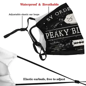 S sklepom Peaky Blinders Unisex Non-Enkratno Masko Proti Meglica, Prah Kritje Respirator Žarilna Maske z Filtri