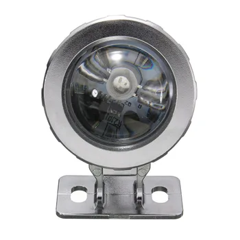 IP68 10W RGB LED Luči Vrt, Vodnjak, Bazen Ribnik Pozornosti Nepremočljiva Podvodno Svetilko z Daljinskim upravljalnikom Črna/Srebrna