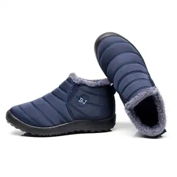 Zimski škornji ženske čevlje 2021 moda plišastih znotraj toplo, sneg škornji ženske barva elastični trak ženske čevlje dame plus velikost