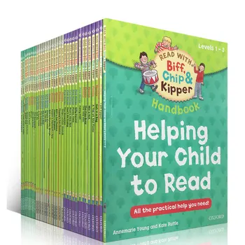 33 knjige /set Oxford branje drevo Z Biff,Čip&Kipper roko knjigo, ki Pomagajo Otroku, da se glasi Phonics angleški zgodba slikanica