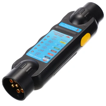 Univerzalni Vleka Priklopnika 7 Pin Plug Socket Povezave Tester 12V Napeljave Vezja Svetlobe Orodje Enota, Diagnostična Orodja