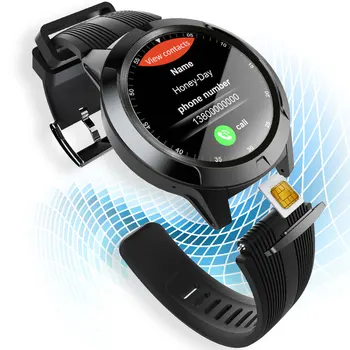 Lokmat Čas Bluetooth Klic Pametno Gledati GPS Fitnes Tracker IP67 Nepremočljiva Smartwatch Podporo Telefonske Klice SIM Kartice Za Ženske, Moške