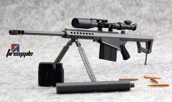 KNL HOBI Akcijska Figura, 1/6 obsegu model 12 inch lutka 1/6 vojaki ostrostrelec puško, pištolo model 1 do 6 Barrett M107A1 / M82A1 celoten sklop