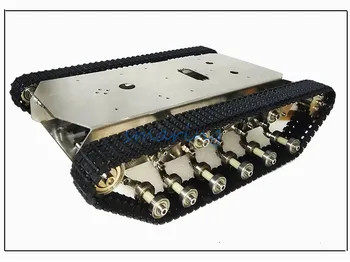 Kovinski Gosenica Iz Nerjavečega Jekla Robot Dušenje Tank Avtomobila Vzmetenje Inteligentne Video WiFi Avto