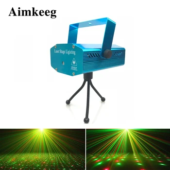 Stopnji Svetlobe LED Laser Projektor Božični Okraski, Profesionalni DJ Disco Lučka za Maturantski ples Klub Božično zabavo, Stroboskopske Luči