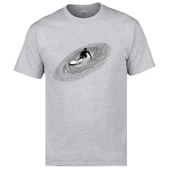 Galaxy Surfer Vzoren 3D Tiskanih Vrhovi T Srajce Jesensko Zimska Oblačila Majica Posebno obliko T-Shirt O Vratu Fitnes Tshirts Moški