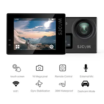SJCAM SJ6 Legenda 4K 24 okvirjev na sekundo Ultra HD Notavek 96660 Nepremočljiva delovanje Fotoaparata 2.0