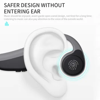 Kostno Prevodnost Bluetooth 5.0 Slušalke Stereo Brezžična Šport Ravni 4 Nepremočljiva