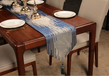 Nordijska jedilno mizo namizni tekač, sodoben minimalističen svetlobe, luksuzni Ameriški posteljo zastavo brisačo