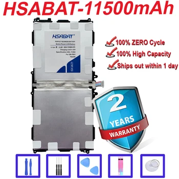 Original HSABAT 11500mAh Baterija za Samsung GALAXY Note 10.1 Tab 10.1 Pro P600 P601 P605 SM-P607 SM-T520 SM-T525 T8220E