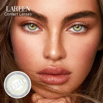 Lareen 2pcs/par Božič Barvne Kontaktne Leče za Oči Athena Serije Kontaktne Leče Color Leto Kretnjo Kozmetične Kontaktne Leče za Oči
