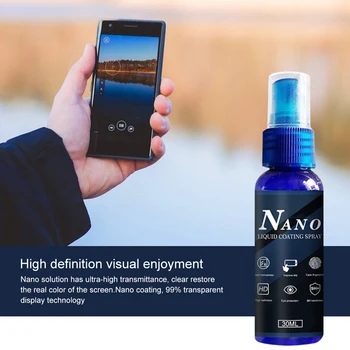 Nano Tekočina Stekla Screen Protector za Vse Pametne telefone, Tablete Ure Očala Kamere NC99