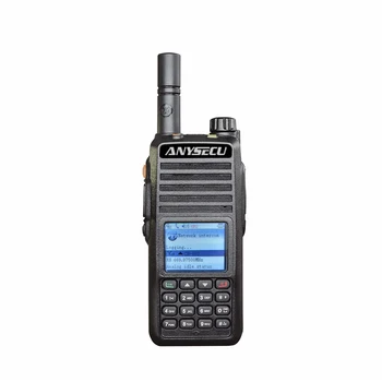 Anysecu 4G Radio Walkie Talkie G6000 sistem Linux Realptt Platformo UHF 400-470MHz Z Lokacije GPS Funkcija